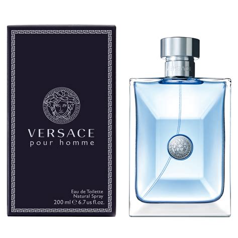 versace homme 200ml|Versace pour homme original.